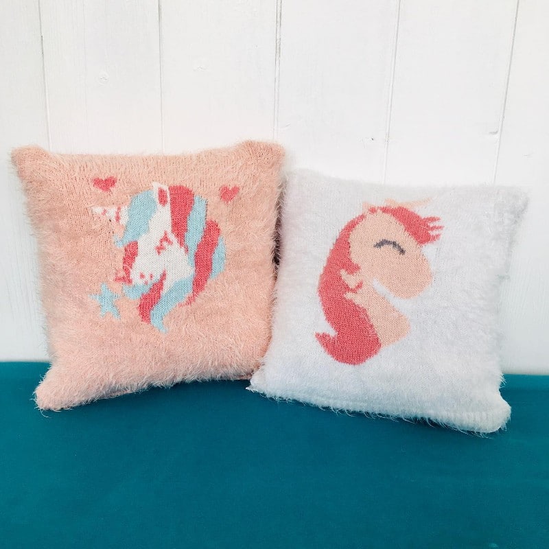 Coussins licorne