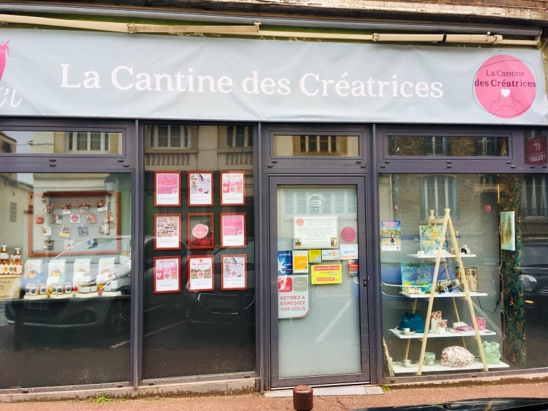 Devanture la Cantine des Créatrices VIroflay