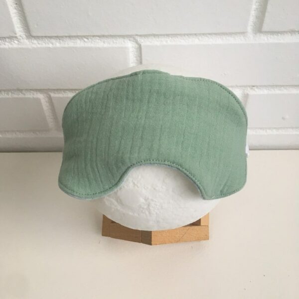 Masque de sommeil vert amande